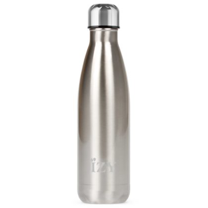 IZY Bottles Thermos-Trinkflasche, Silber, 500ml